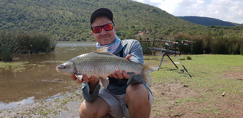 Rednose mudfish caught at Loskop Dam