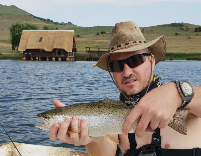 Trout caught at Thatcher's Rest