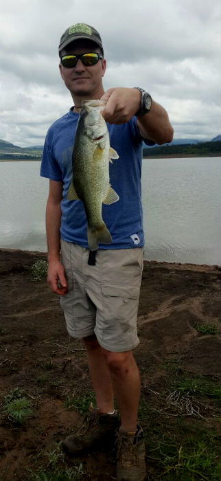 The only bass for the day