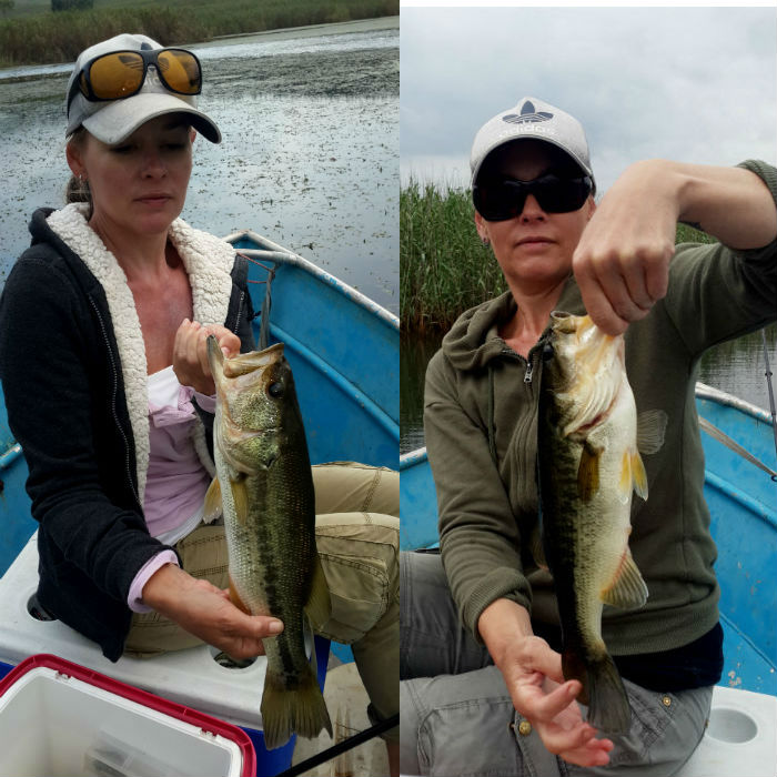 Another chilly day at Beacon Vlei, but the fishing was still good