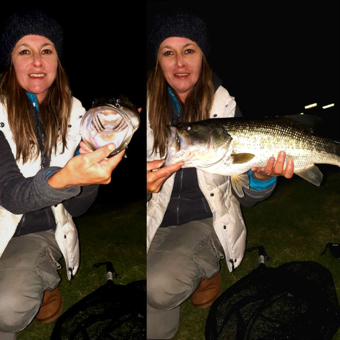 Night fishing at Beacon Vlei, when the big boys come out to play