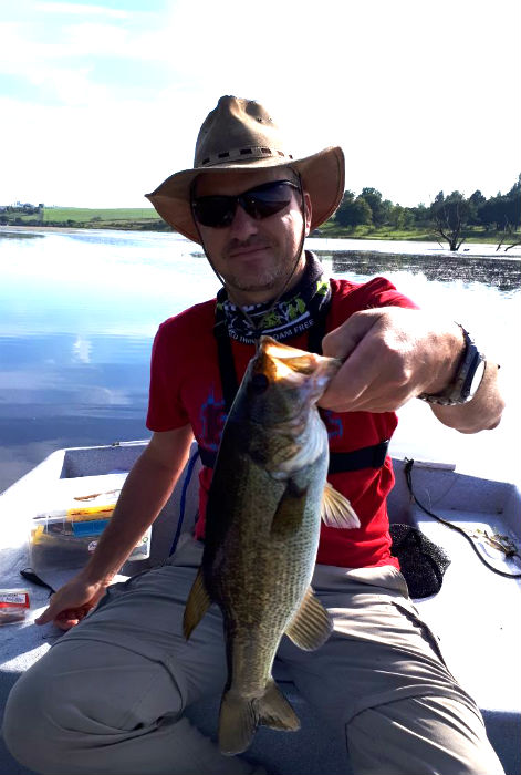 Even Martin caught a fish or two