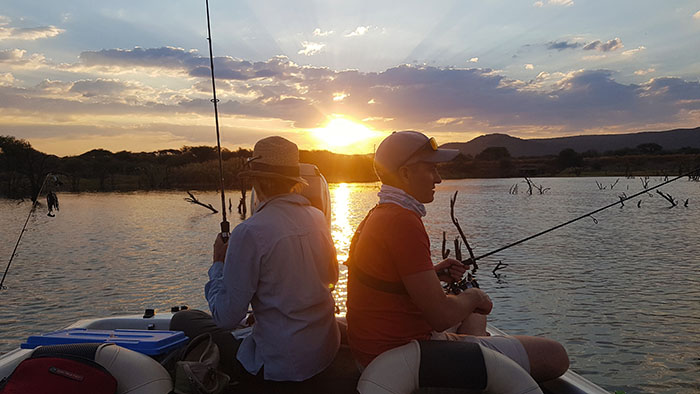 Aloe park arabie dam sunset