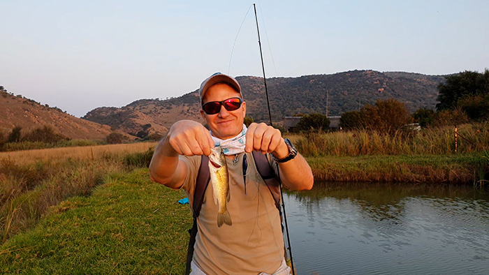 Bergsig trout farm bass another small