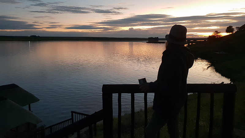 Grootdraai dam aqua villa sunset