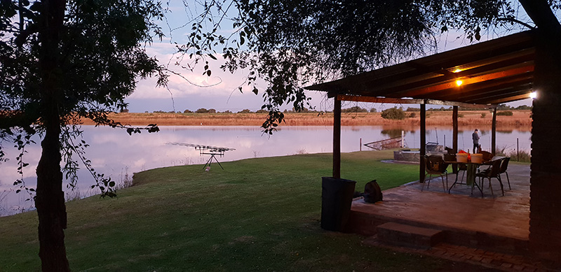 Hartebeeesfontein view from back of house
