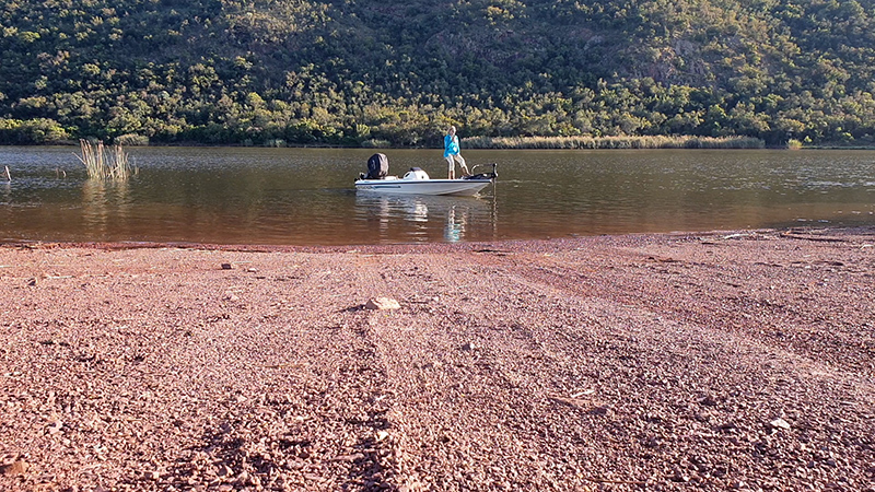 The boat launch at Marulani, Loskop Dam