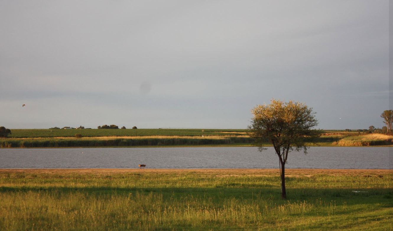 View of the fishing area at Dejandri near Ventersdorp