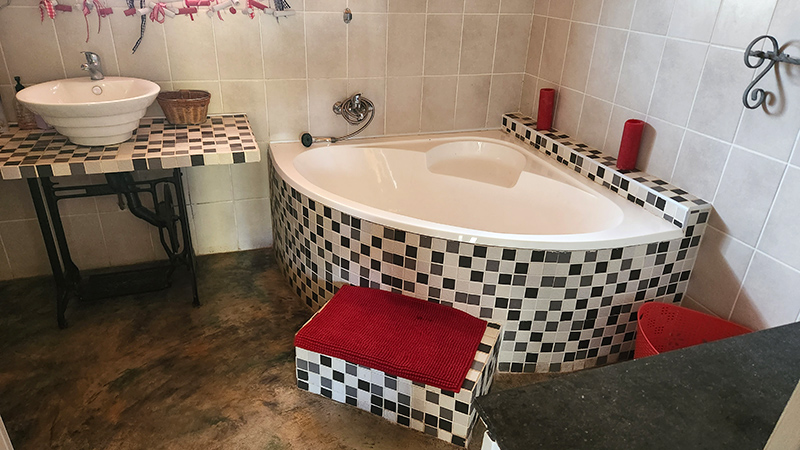 Bathroom at Aqua Diqua, Olifants River
