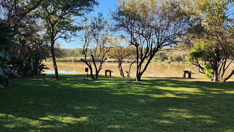Campsite at Waterberg Farmstay on the Mogol River