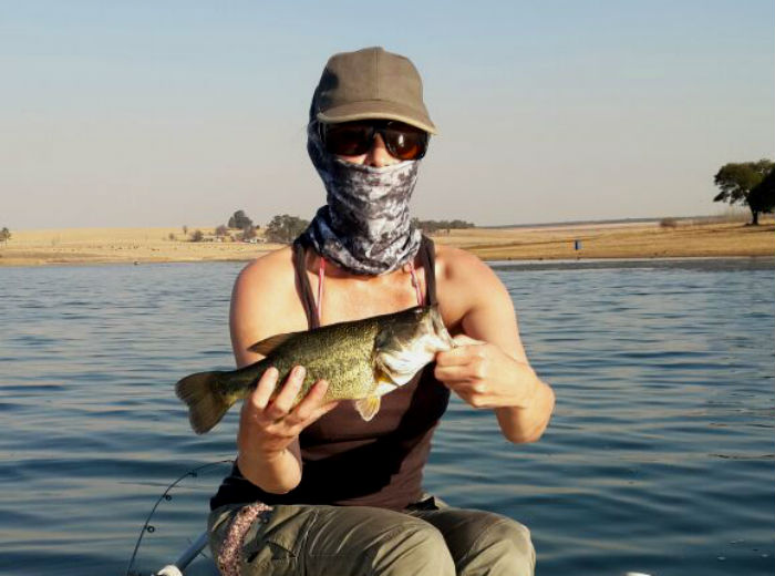 Some bass fishing at Baja Dam