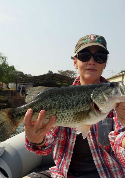 One bass for me