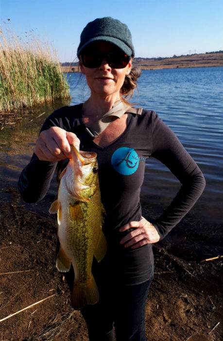 Another decent bass at Rietvlei Dam